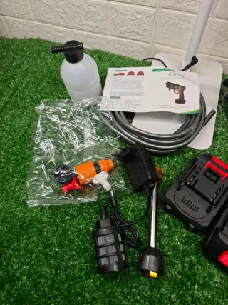 Pistola de Lavado de Alta Presión Inalámbrica