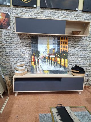 Mueble TV salón moderno