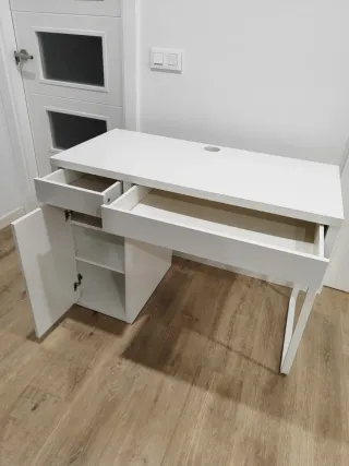 Escritorio Blanco Ikea Micke