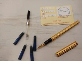 Pluma estilográfica S.T.Dupont
