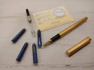 Pluma estilográfica S.T.Dupont