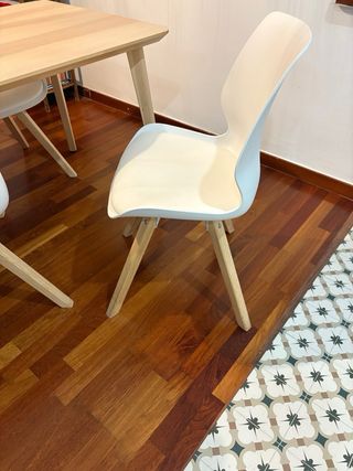 Mesa Comedor Ikea Lisabo Madera Clara 140x78cm