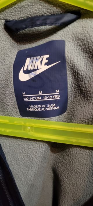 Chubasquero niño nike