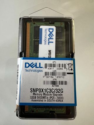 Memoria RAM Dell 32GB DDR5 5600MHz SO-DIMM