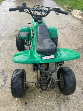 Mini Quad Niño Eléctrico Verde