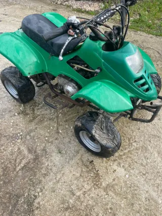 Mini Quad Niño Eléctrico Verde