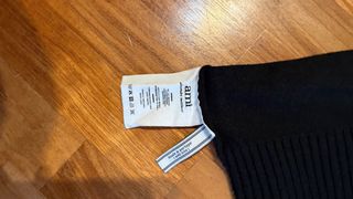 Maglione AMI Paris Nero con Cuore Rosso