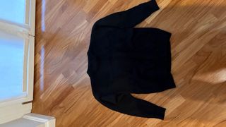 Maglione AMI Paris Nero con Cuore Rosso