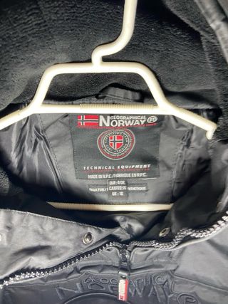 Abrigo Norway Negro Talla 4XL