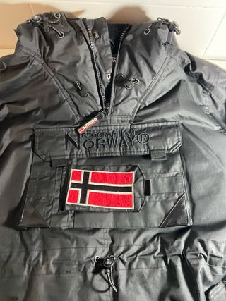 Abrigo Norway Negro Talla 4XL