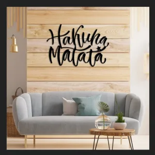Decoración de Pared Hakuna Matata