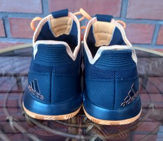 Zapatillas Adidas Hombre Talla 44 Negro Naranja