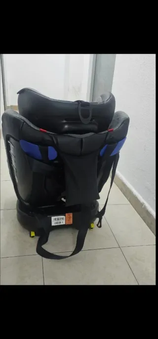 Silla coche Playxtrem Revol Fix gris