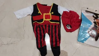 Disfraz Bebé Pirata Mom talla 0-6 meses