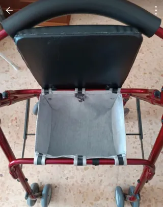 Andador NUEVO 4 ruedas con cesta