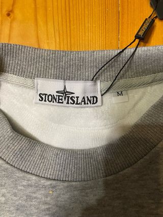 Sudadera Stone Island Cinza