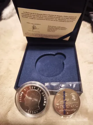 Moneda 10€ Plata Policía Nacional 200 Aniversario