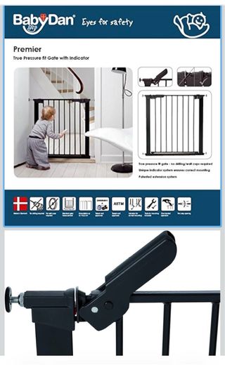 Barrera puerta de seguridad para puerta/escalera