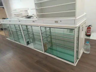 regalo mueble de mercería 4× 1 mt estanterías