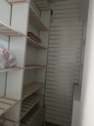 regalo mueble de mercería 4× 1 mt estanterías