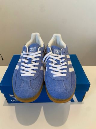 Adidas Gazelle Azul Celeste talla 38 2/3