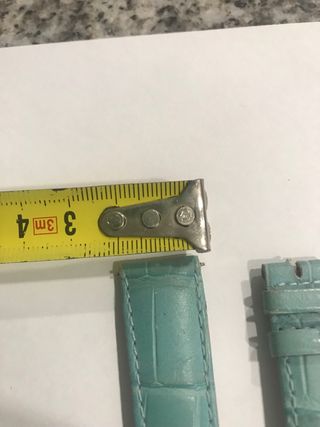 Correa Piel Rolex Cocodrilo 19mm