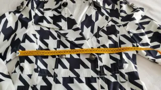 Gabardina forrada con cinturón