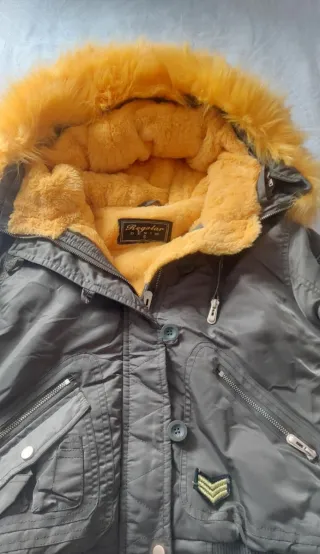 Chaqueta Biker Regular Borreguito Interior