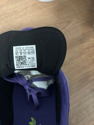 Zapatillas Adidas Messi Morado y Verde