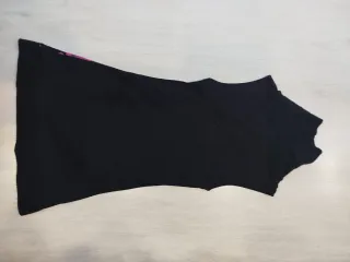 Vestido Talla S Negro y Rosa