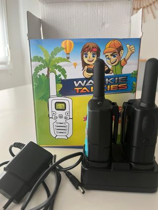 Walkies sin estrenar, alcance 1km