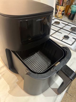 Freidora de aire Ambiano negra