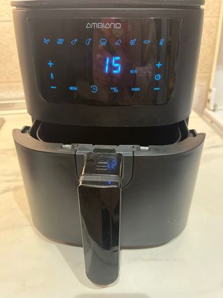 Freidora de aire Ambiano negra