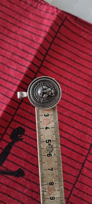 Versus ciondolo testa leone argento