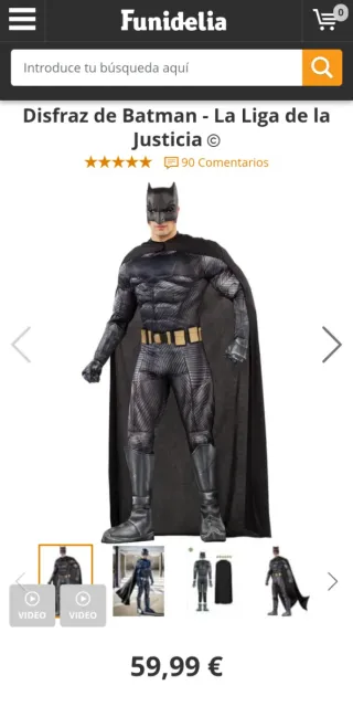 Disfrazde adulto Batman