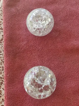 2 Bolas de Cristal Crackeladas son dos