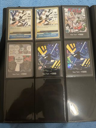 Álbum Lote Cartas Roronoa Zoro One Piece