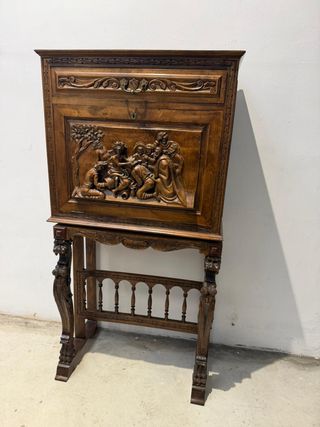 Gran bargueño papelera o escritorio,