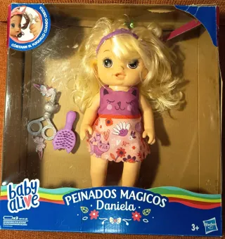 Muñeca Baby Alive Peinado Mágico Daniela