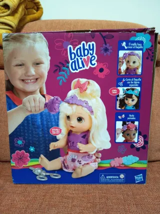 Muñeca Baby Alive Peinado Mágico Daniela