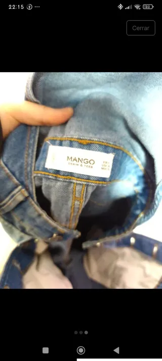 Peto vaquero patchwork