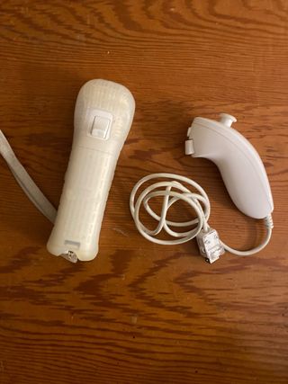 Mando Wii + Nunchuk Nintendo