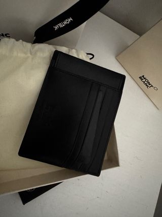 Tarjetero Montblanc Meisterstück Negro