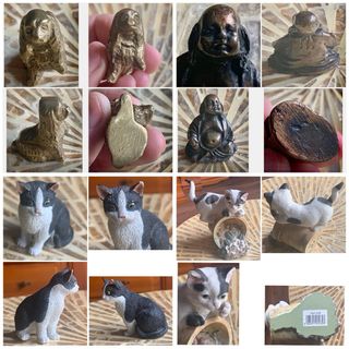 4 Figuras Decorativas Coleccionables