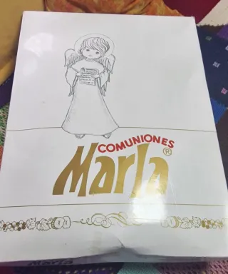 Traje de comunión niña Carla blanco