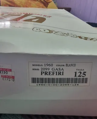 Traje de comunión niña Carla blanco