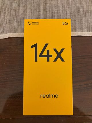 Móvil Realme 14x 5G 256GB Carbon Black