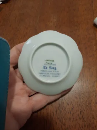Piattino Limoges Le Roy Porcellana