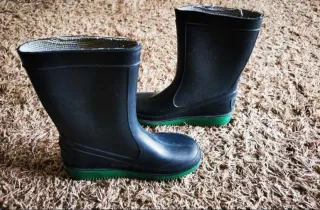 Botas de agua infantiles con dibujo