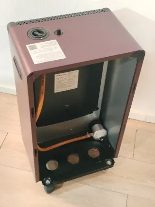 Estufa Orbegozo efecto chimenea